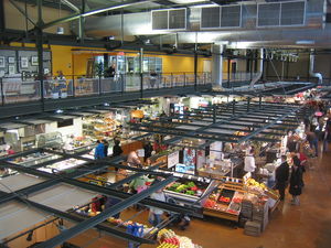 Milwaukee public market interior