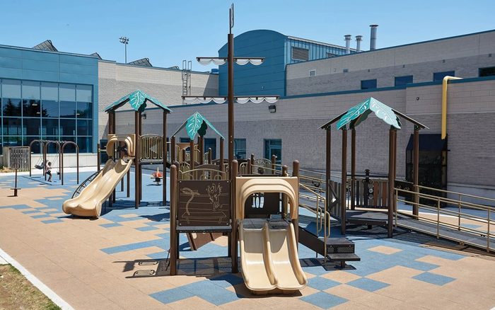 Weelchair accessible playground